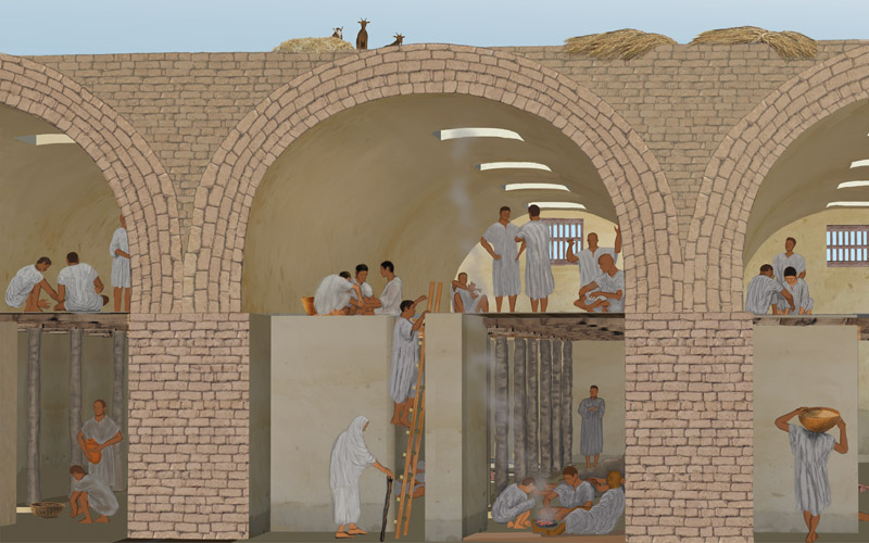 A 3D reconstruction of a Gallery