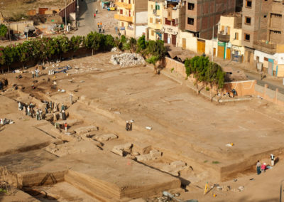 Excavating at the Luxor Town Mound