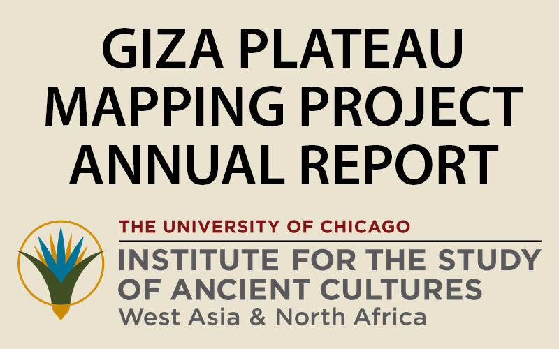 Oriental Institute annual report